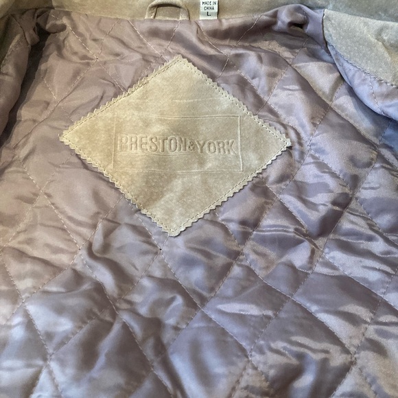 Preston & York ladies leather /suede jacket - Picture 4 of 10
